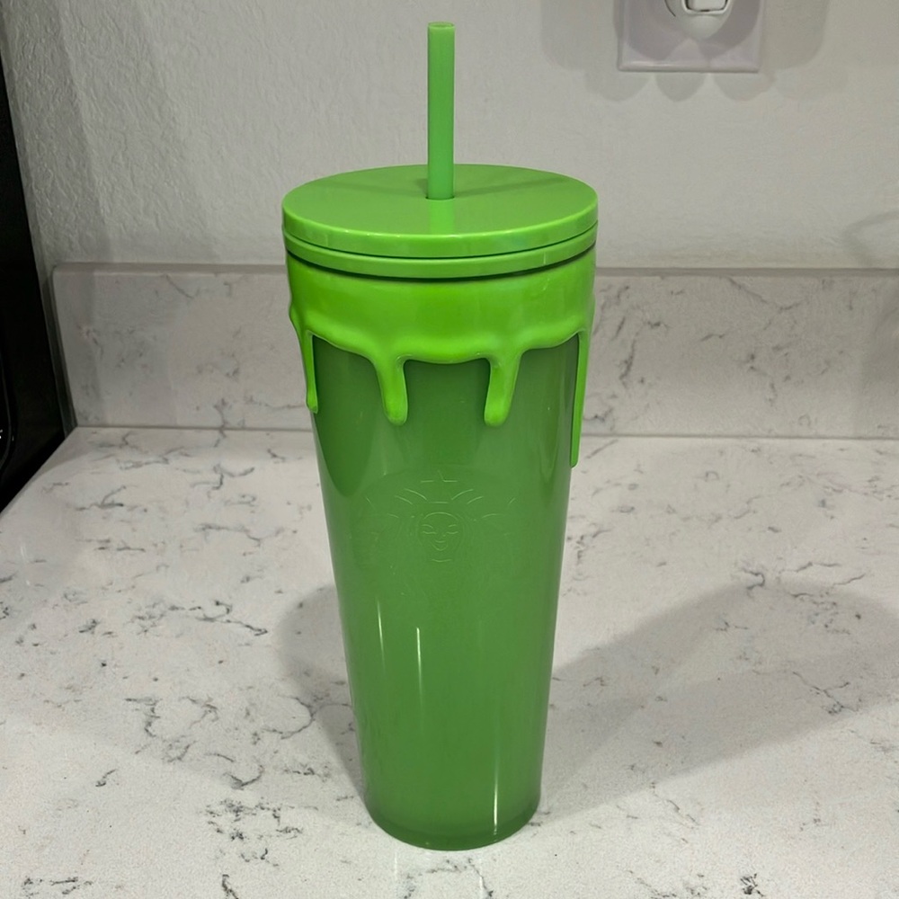 2023 Starbucks Halloween Green Slime Tumbler